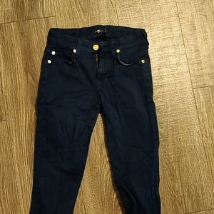 7 for all mankind capri jeans